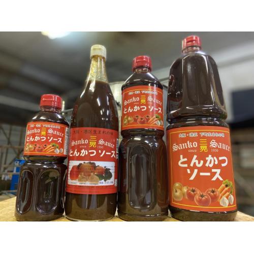 【上品】 大阪の地ソース 三晃とんかつソースの詳細｜万博 知る人ぞ知る 缶詰/瓶詰