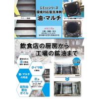 G-Ecoシリーズ環境対応型洗浄剤油・マルチ　【厨房から工場の鉱油汚れまで】