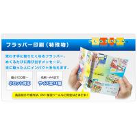 『フラッパー印刷』4つの面が展開する不思議なカード。名刺サイズ～最大A4まで。